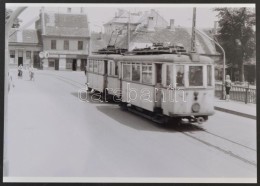 Cca 1960 Szombathelyi Villamos, Szabadon Felhasználható Vintage Negatív (24x36 Mm) és... - Altri & Non Classificati