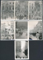 1956 Budapest, Október-novemberi Forradalmi Eseményeket ábrázoló Fotók,... - Altri & Non Classificati