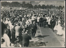 1930 Bp., VérmezÅ‘ A Szent Imre-évre ünnepi Miséje. ElÅ‘térben Bethlen... - Altri & Non Classificati