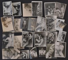 Kb. 50-60 Db Erotikus és Pornó Fotó, 8x5,5 és 17x11,5 Cm - Autres & Non Classés