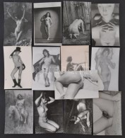 Cca 1975 Vintage Aktfotók, 13 Db Szolidan Erotikus Fénykép, 14x9 Cm / 13 Erotic Photos, 14x9... - Andere & Zonder Classificatie