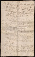 1744 Fancsika, Ugocsa Vármegye Tanúvallatási (de Eo Utrum) JegyzÅ‘könyve Lippert... - Unclassified