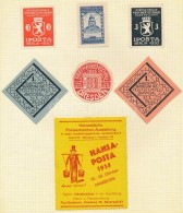 1930-1935 Bélyegkiállítás 7 Db Klf Német Levélzáró - Non Classificati