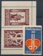 1929 XXII. Országos Dalverseny Levélzáró Pár + 1934 Debreceni Hét... - Non Classificati