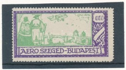 1925 Szeged-Budapest Légiposta Címke - Non Classificati
