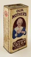 Cca 1930 Our Mother's All Occasion Kakaópor Bontatlan Csomagolású Reklámos Fém... - Altri & Non Classificati