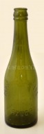 1940 Azuga Feliratú Román Sörösüveg, M: 23 Cm / Vintage Romanian Beer Bottle - Vetro & Cristallo