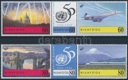 ** 1995 ENSZ Sor Hármascsíkokban Mi 293-298 - Altri & Non Classificati