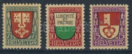 ** 1919 Pro Juventute Sor Mi 149-151 - Andere & Zonder Classificatie