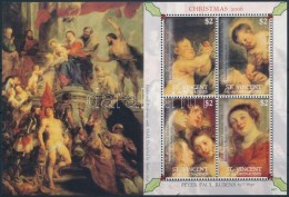 ** 2006 Rubens Festmény Kisív Mi 6298-6301 - Altri & Non Classificati