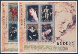 ** 2001 Rubens Festmény Kisívsor Mi 5118-5125 - Altri & Non Classificati