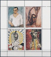 ** 1981 Picasso Kisív Mi 1316-1319 - Altri & Non Classificati