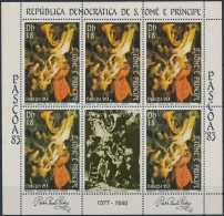 ** 1983 Rubens Festmény Kisív Mi 822 - Altri & Non Classificati