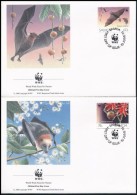 1996 WWF: RepülÅ‘ Kutya Sor Mi 754-757 4 Db FDC-n - Altri & Non Classificati