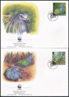 1993 WWF: Sörényes Galamb Sor Mi 835-838 4 Db FDC-n - Altri & Non Classificati