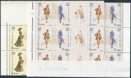 ** 2003 NÅ‘i Divat A XX. Században (I) Teljes ív Sor Mi 5776-5779 (hajtott /folded) - Autres & Non Classés