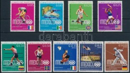 ** 1969 Nyári Olimpiai Játékok Aranyérmesei, Mexikó Sor Mi 1883-1891 +... - Altri & Non Classificati