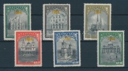 ** 1964 A 2. Vatikáni Zsinat újramegnyitása Felülnyomott Sor Mi 746a-751a + Blokk Mi 23a - Andere & Zonder Classificatie