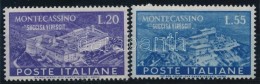 ** 1951 Monte Cassino Sor Mi 837-838 - Otros & Sin Clasificación