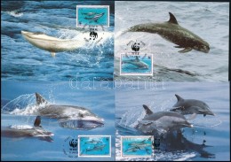 1993 WWF Delfinek Sor 4 Db CM-en Mi 822-825 - Altri & Non Classificati