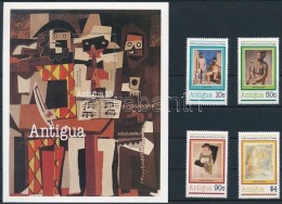 ** 1981 Picasso Születésének 100. évfordulója Sor Mi 623 - 626 + Blokk 54 - Other & Unclassified