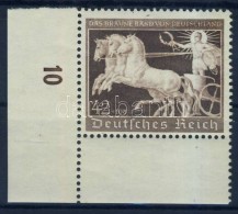 ** 1940 Das Braune Band Mi 747 ívsarki / Corner Piece - Altri & Non Classificati