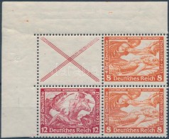 ** 1933 Nothilfe Füzetösszefüggés Négyestömb Mi W51+W55 - Altri & Non Classificati