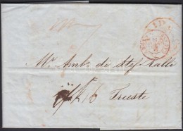 1840 Levél Londonból Triesztbe - Altri & Non Classificati