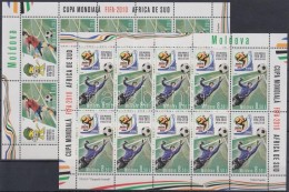 ** 2010 FIFA VB, Dél-Afrika Kisív Sor Mi 706-707 - Altri & Non Classificati