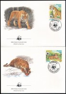 1984 WWF: Jaguár Sor Mi 706-709 4 Db FDC-n - Otros & Sin Clasificación