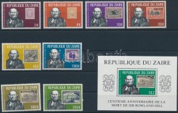 ** 1980 Rowland Hill Sor Mi 631-638 + Blokk Mi 32 - Other & Unclassified