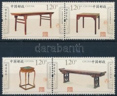 ** 2012 MIng és Qing Dinasztia Bútorai Sor Párokban Mi 4351 - 4354 - Altri & Non Classificati