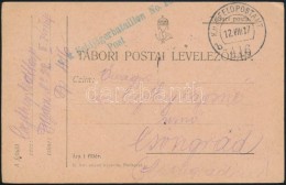 1917 Tábori Posta LevelezÅ‘lap 'K.u.k. Feldjägerbataillon No.28' + 'FP 416 B' - Altri & Non Classificati