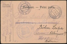 1917 Tábori Posta LevelezÅ‘lap / Field Postcard 'K.u.k. KREISKOMMANDO HRUBIESZOW' + 'EP HRUBIESZOW B' - Other & Unclassified