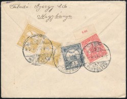 1917 Levél Turul-Hadisegély III. Bérmentesítéssel 'NAGYBÁNYA' - Budapest - Otros & Sin Clasificación