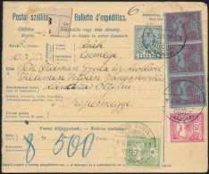 1916 Csomagszállító Turul 1,65K Bérmentesítéssel 'NAGY BÁNYA' -... - Other & Unclassified