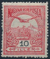 ** 1913 Turul 10f, Nagy Festékfolt Az ,,M' Körül - Otros & Sin Clasificación