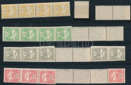 ** 1909 Tekercsdarabok, 41 Db Bélyeg - Other & Unclassified