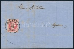 1870 5kr Levélen 'POZEGA' - Agram - Other & Unclassified