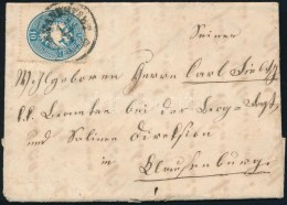 1864 10kr Levélen '(HE)RMANNSTADT' - Other & Unclassified