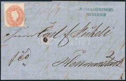 1861 5kr Levélen 'MEDIASCH' - Autres & Non Classés