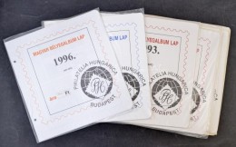 Használatlan Magyar Albumlapok 1984-1996 Nagyrészt Eredeti Csomagolásban - Altri & Non Classificati