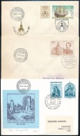 1970-1990-es évek 58 Db FDC Szelvényes Bélyegekkel (~10.000) - Altri & Non Classificati