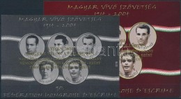 ** 2004/35 Magyar Vívók Az Olimpián Emlékív Pár (10.000) - Autres & Non Classés