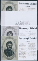 ** 2016/06 Berzsenyi Dániel 4 Db-os Emlékív Garnitúra (28.000) - Autres & Non Classés