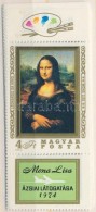 ** 1974 10 Db Mona Lisa Bélyeg Alsó Szelvénnyel (12.000) - Sonstige & Ohne Zuordnung