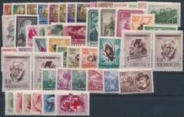 * 1946-1957 Szép Falcos összeállítás Stecklapon - Altri & Non Classificati