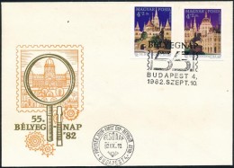 ** 1982 Bélyegnap (55.) Vágott Sor FDC (3.000) - Altri & Non Classificati