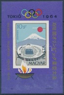 ** 1964 Olimpia (II.) - Tokió Vágott Blokk (4.000) - Otros & Sin Clasificación