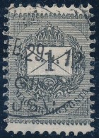 O 1889 1kr Keskenyre Fogazva - Altri & Non Classificati